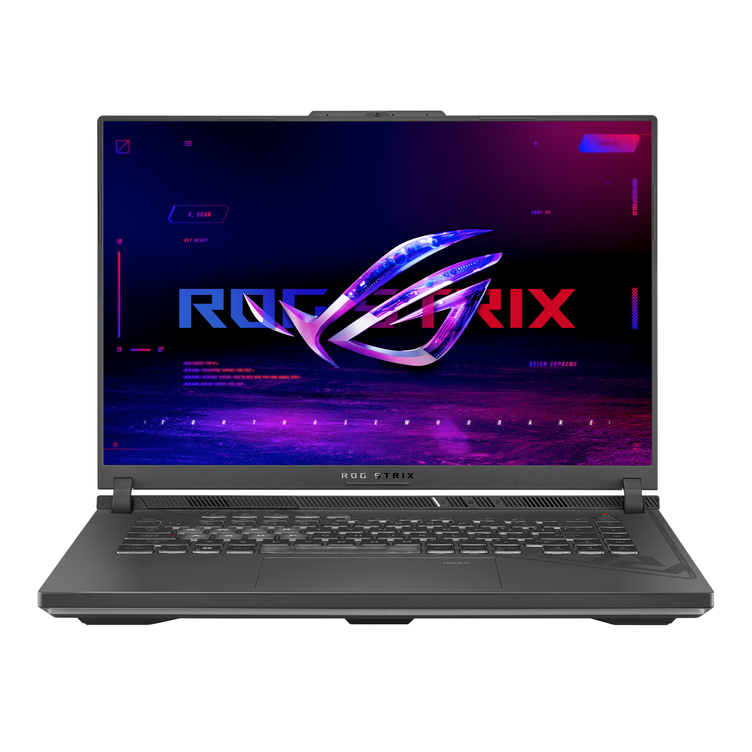 ASUS ROG STRIX – CORE I7 14650HX + RTX 5060 8GB -16GB RAM /1TB NVME -BRAND NEW GAMING LAPTOP