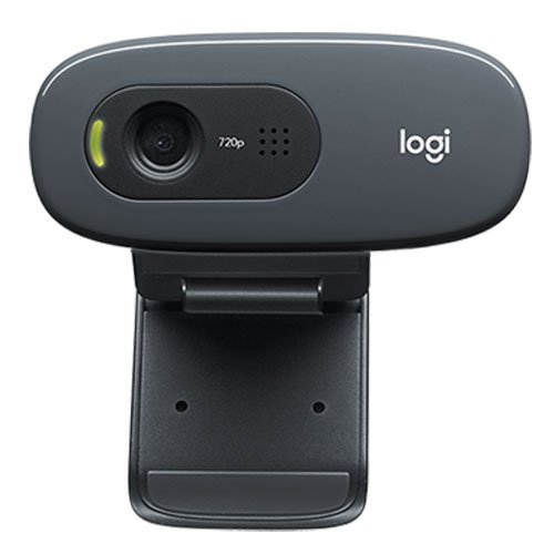 LOGITECH C270 HD WEBCAM, 720P VIDEO WITH NOISE REDUCING (1 year warranty)