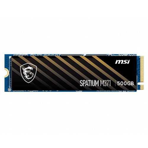 MSI SPATIUM M371 500GB NVMe M.2 SSD ( 3 YEARS WARRANTY )
