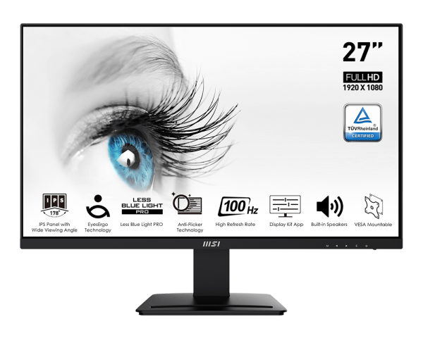 MSI PRO MP273A Professional Business Monitor
