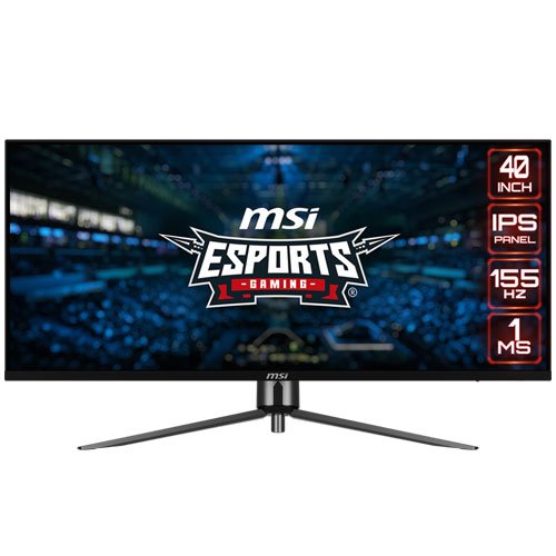 MSI OPTIX MAG401QR 40" UWQHD (3440 X 1440) IPS 155Hz 1MS ADAPTIVE SYNC BRAND NEW GAMING MONITOR ( 3 YEARS WARRANTY)