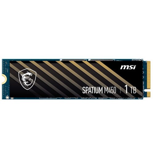 MSI SPATIUM M450 1TB PCIE 4.0 NVME M.2 SOLID STATE DRIVE ( 3 YEARS WARRANTY )
