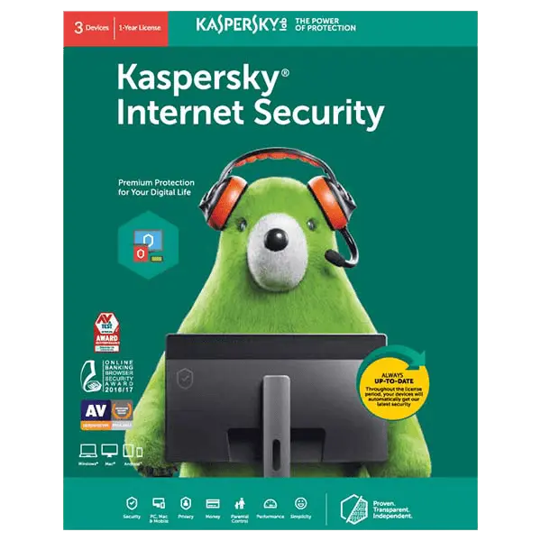 KASPERSKY INTERNET SECURITY 2023 1-USER