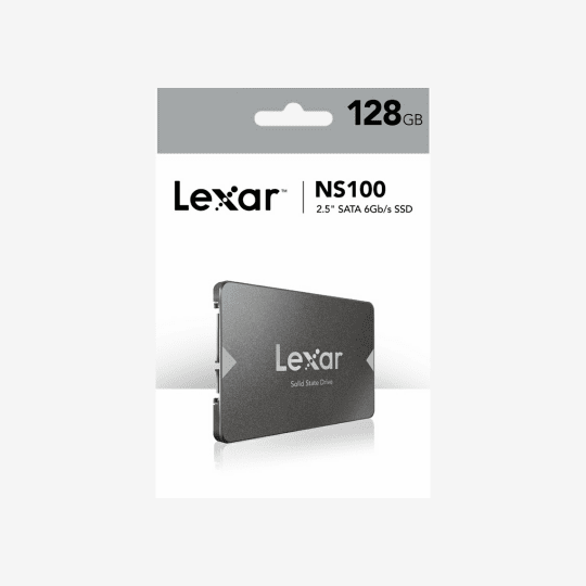 LEXAR NS100 128GB SSD (3 year warranty)