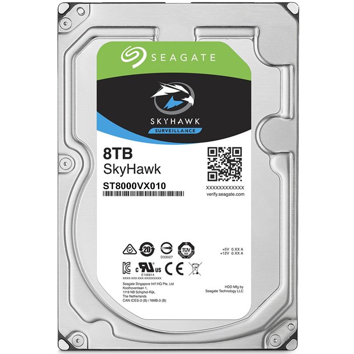 SEAGATE SKYHAWK 8TB BRAND NEW HDD (3 YEARS WARRANTY )