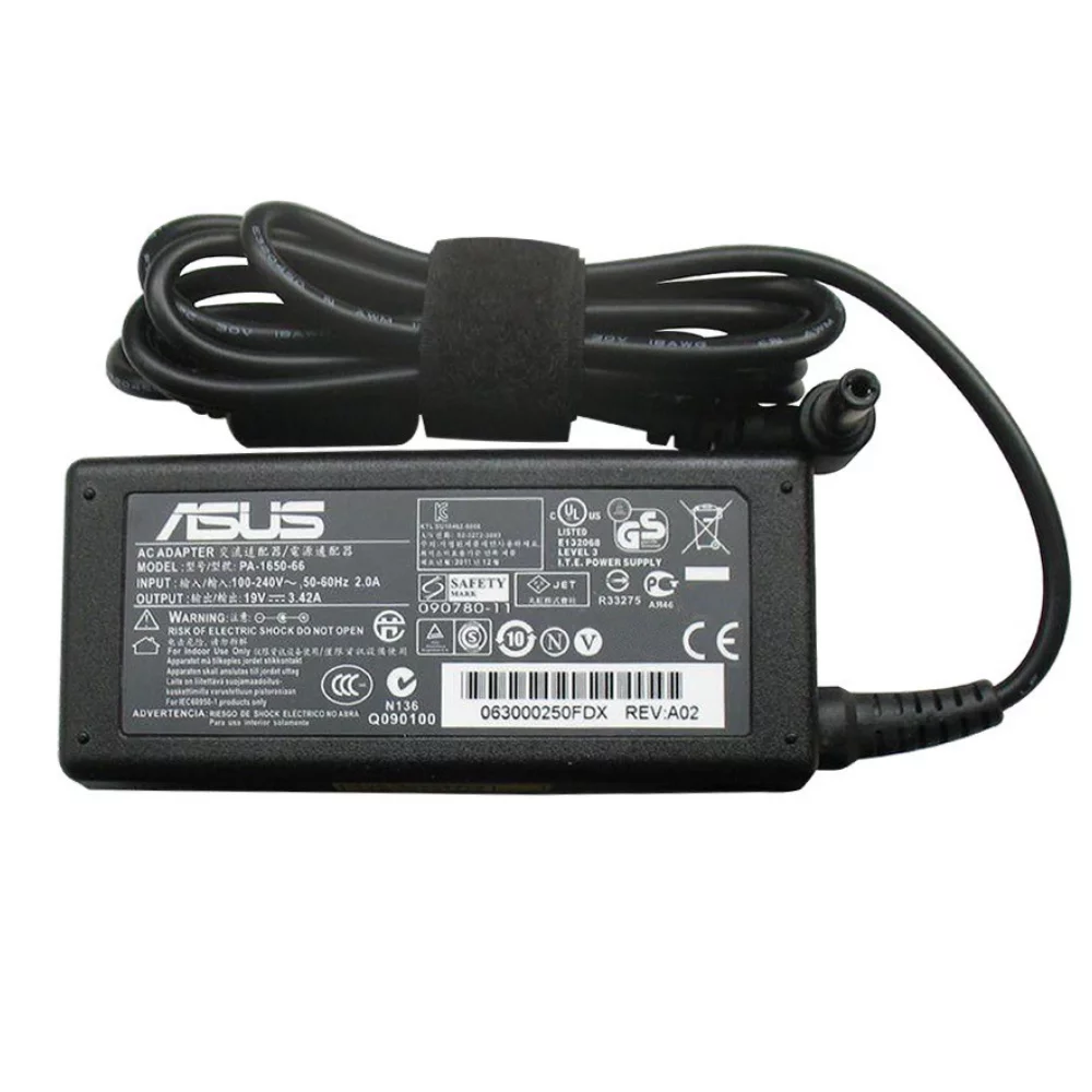 Asus 19V 3.42A 65W 5.5*2.5mm Laptop Adapter (6M)