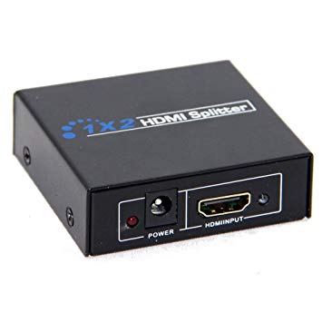 HDMI SPLITTER 4 PORT + POWER ADAPTER – HDMI 1080P 3D SPLITTER VER 1.4